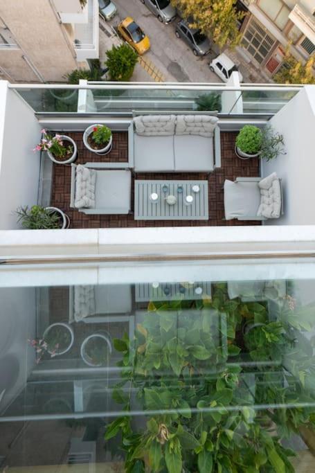 Ferienwohnung Duplex Acropolis View 2 Balconies Athen Exterior foto